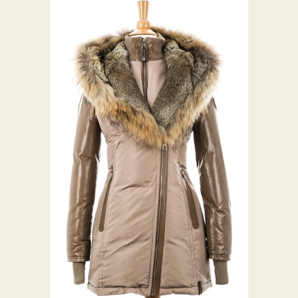 Rudsak Down Parka with Fur Trim - Brand New - Picture 1 of 3